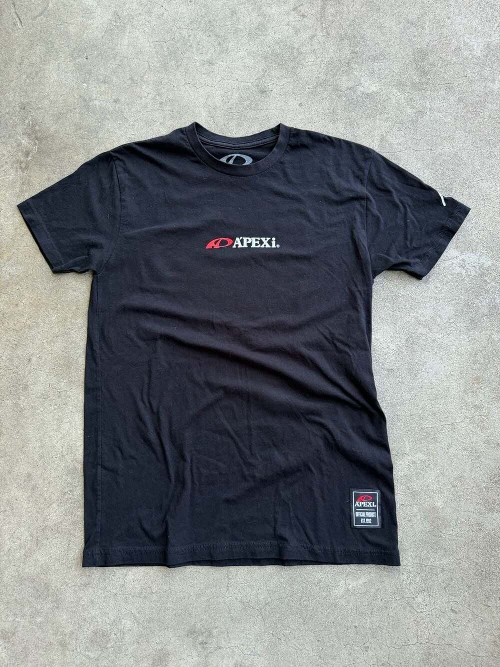 A'PEXi D1 Project FD RX-7 Graphic T-Shirt Black